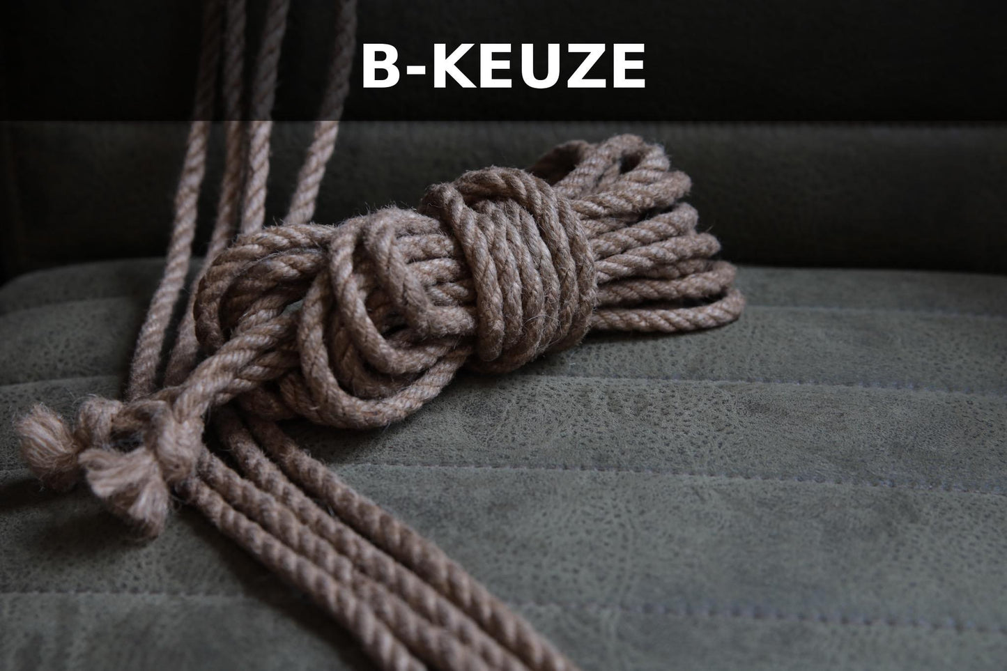 B-keuze jute touw 6mm behandeld