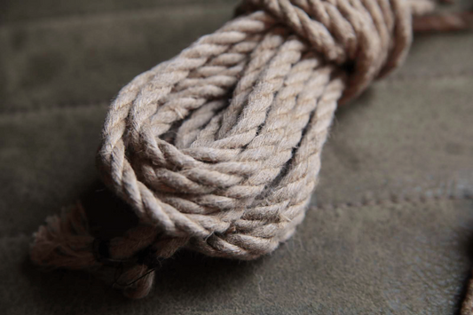 6 mm hennep touw Behandeld