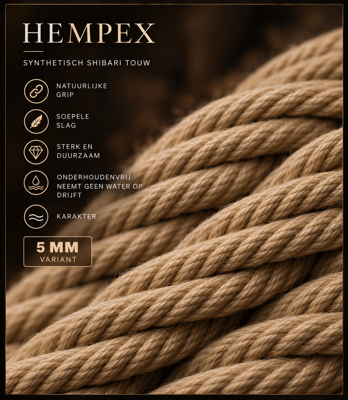 Shibari 5mm Hempex