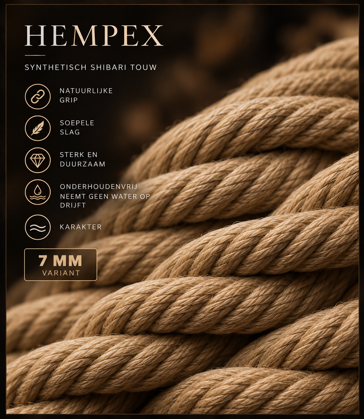 Shibari 7mm Hempex