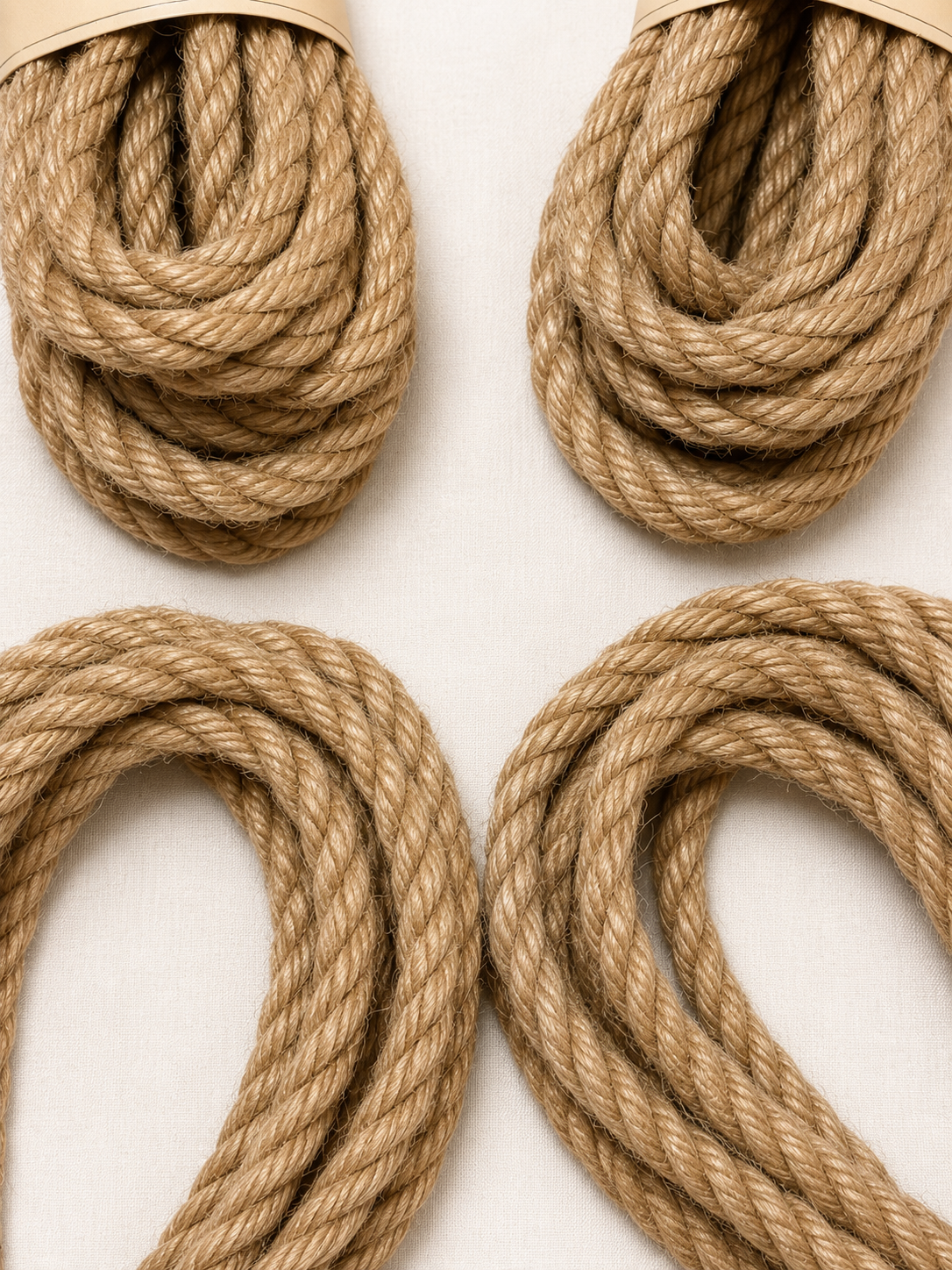 Deel Suspension Set – Jute 6 mm 6/6/8/8
