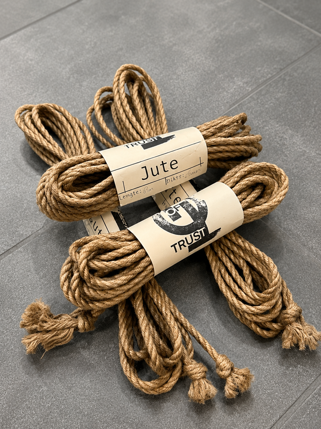 Deel Suspension Set – Jute 6 mm 6/6/8/8