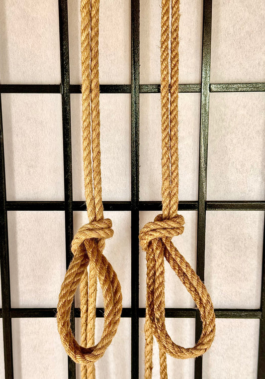 6mm jute rope behandeld