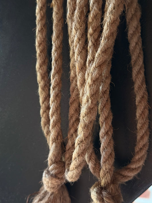 8 mm jute touw (suspension)