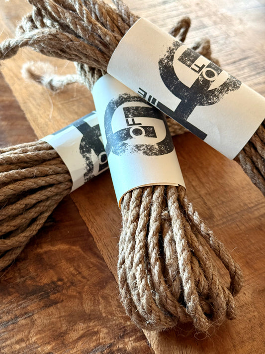 4mm jute touw behandeld