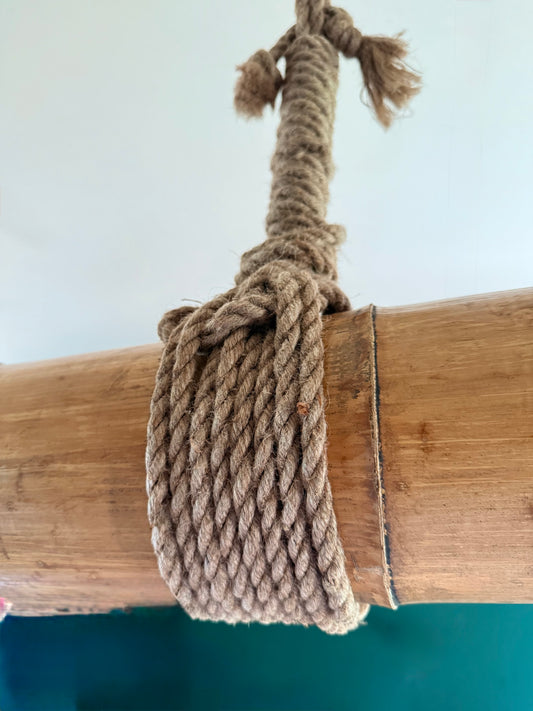 8 mm jute touw (suspension)