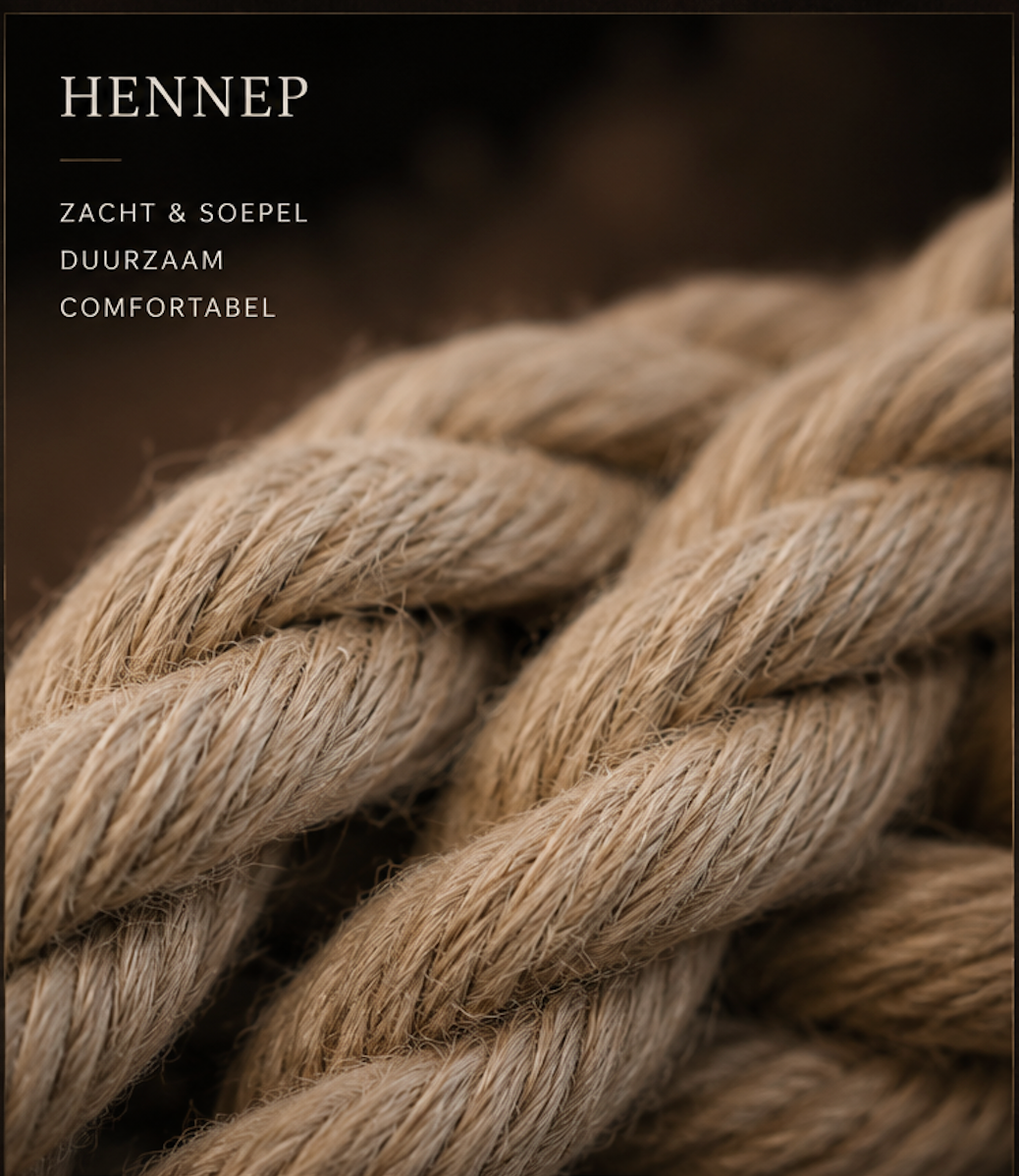 6 mm hennep touw Behandeld